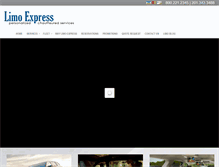 Tablet Screenshot of limoexpressnj.com